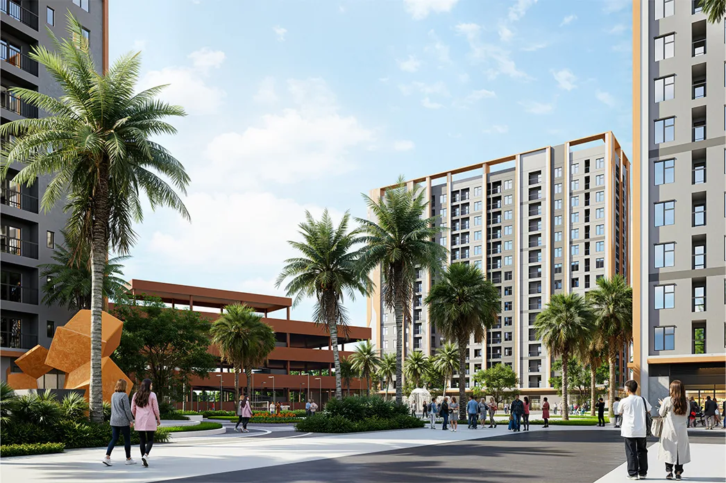 Sảnh cư dân cao cấp